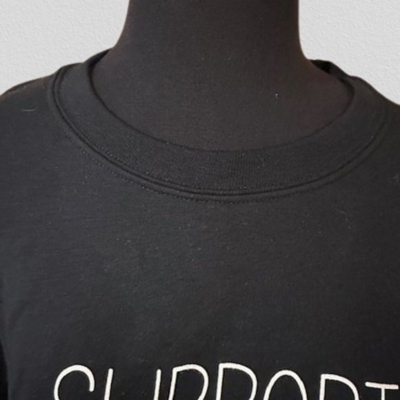 "Support Your Local Girl Gang" Graphic Sweatshirt - Picture 6 of 9